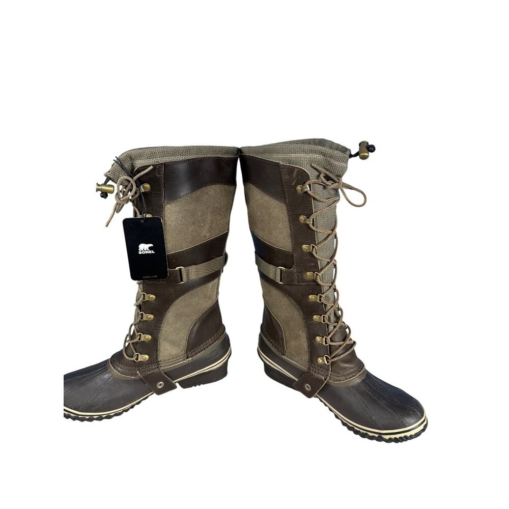 NWT Sorel W's 11 Conquest Carly Tall Waterproof Winter Boots MSRP$225 HTF - Picture 13 of 17